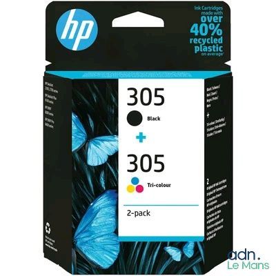 hp 3035 black and hp 3055 tri - color ink cartridges