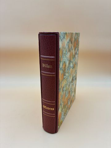 VILLON : Œuvres. Paris, Les Heures Claires, 1976, in-4, reliure c...
