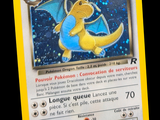 a pokemon card with a picture of a yellow dragon on it