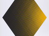 une image représentant un carré noir et jaune sur fond blanc