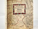a picture of a book with a map on it