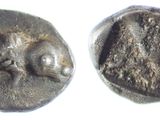 l'image d'une pièce de monnaie sur laquelle figure l'image d'un homme