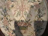 a chair that has a picture of a cat on it