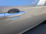 a close up of a door handle on a car