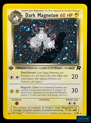 une photo d'une carte Pokémon sur laquelle figure un pingouin