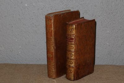 two books that are sitting on a table