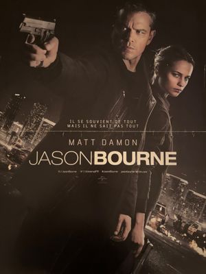 une affiche du film « Jason Bourne »