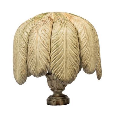 une image représentant une lampe surmontée d'un palmier