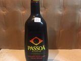 a bottle of passoga wine sitting on a table