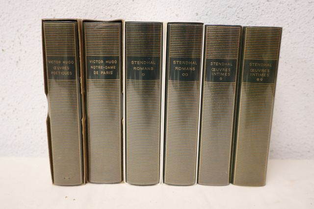 La Pléiade : Victor HUGO : 2 vol. sous emboitage. STENDHAL : 4 vo...