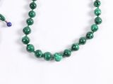 turquoise and green beaded necklace and bracelet with a star charm