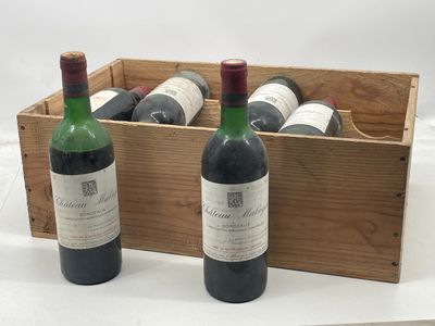 12 bouteilles Château MALAGAR 1976 Bordeaux (NLB/Vidange)