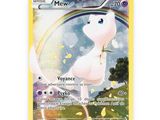 a close up of a pokemon card on a white surface