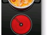 une photo d'une casserole de nourriture en train de cuire sur la cuisinière
