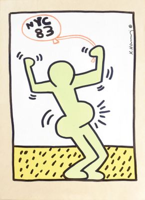 HARING Keith (1958-1990) (D'après) - Photo 1