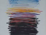 une image représentant la couverture d'un livre avec un trait de pinceau aux couleurs de l'arc-en-ciel