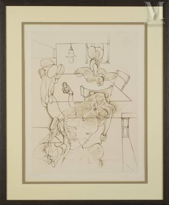 Hans BELLMER (1902-1975) Composition
