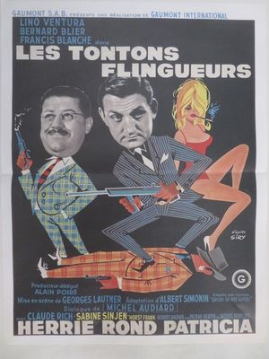 Affiche française du film « Les Tontons finiguers »