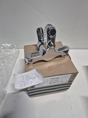 Lot de 2 mitigeurs de douche muraux chromés Olyos, de la mar…