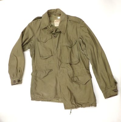 an image of a military jacket on a white background