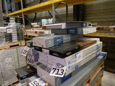 a lot of boxes that are stacked up on a pallet