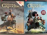 two books on a table one is a pirate and the other is a pirate