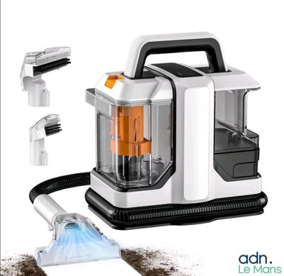 une image représentant un aspirateur muni d'un cordon d'alimentation