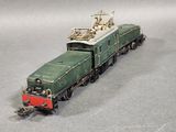 a toy train that is sitting on a table