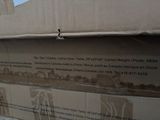 a cardboard box that has a picture of a bird on it