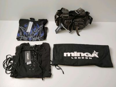 Lot de 2 vêtements, T.XS/M et un sac à main MINGA LONDON - N… - Photo 1