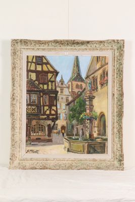 une image d'un tableau accroché au mur