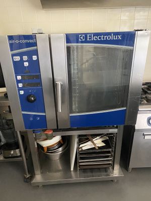 an image of a commercial electric oven in a kitchen