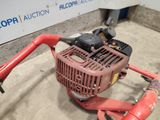 a small engine that is sitting on the ground