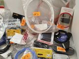 a lot of electronics that are sitting on a table