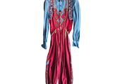 an image of a red and blue jumpsuit with a blue shirt on it