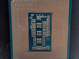 a close up of a cpu chip on display in a display case