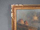 a picture of a painting hanging on a wall