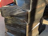 a stack of boxes sitting on top of a pallet