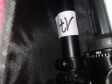 a close up of a bike with a sticker on it