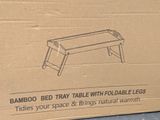 a cardboard box with a drawing of a table on it