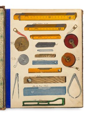 un livre qui présente toute une série d'outils différents