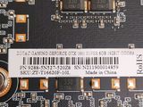 a close up of a close up of a circuit board with a barcode on it