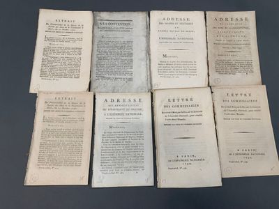 8 documents révolutionnaires concernant le département du Fi…