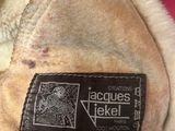 an image of a close up of a jacket with a label on it