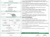 a close up of a document with a barcode on it