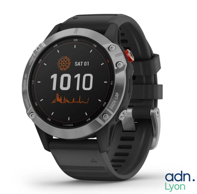 a close up of a smart watch on a white background