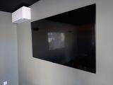 a picture of a flat screen tv mounted on a wall