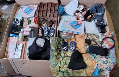 58 / 1 palette de 70 kg de mix (pinces à cheveux, chau… - Photo 1