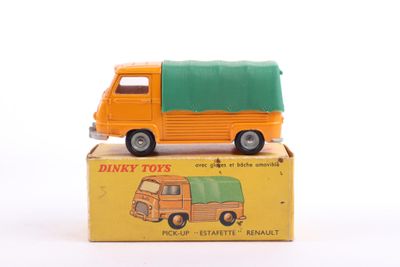 a toy truck that is sitting on top of a box