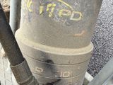 a fire hydrant that has graffiti on the side of it